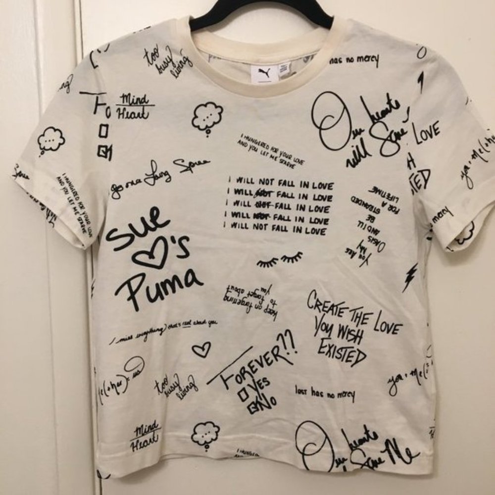NWOT Puma x Sue Tsai AOP Tee